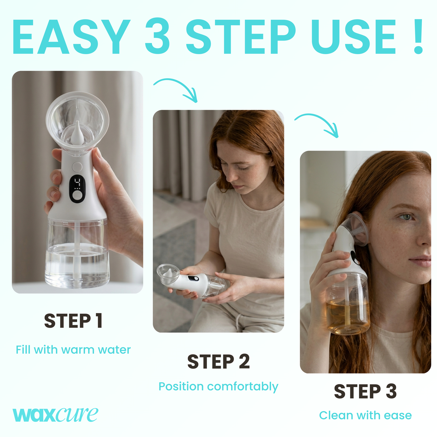 WaxCure™ Electric Ear Cleaning Irrigator