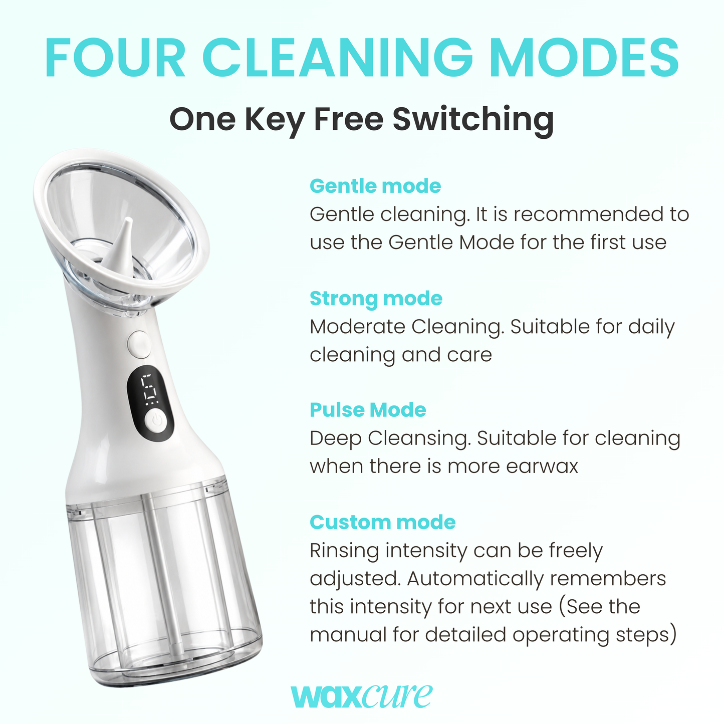 WaxCure™ Electric Ear Cleaning Irrigator