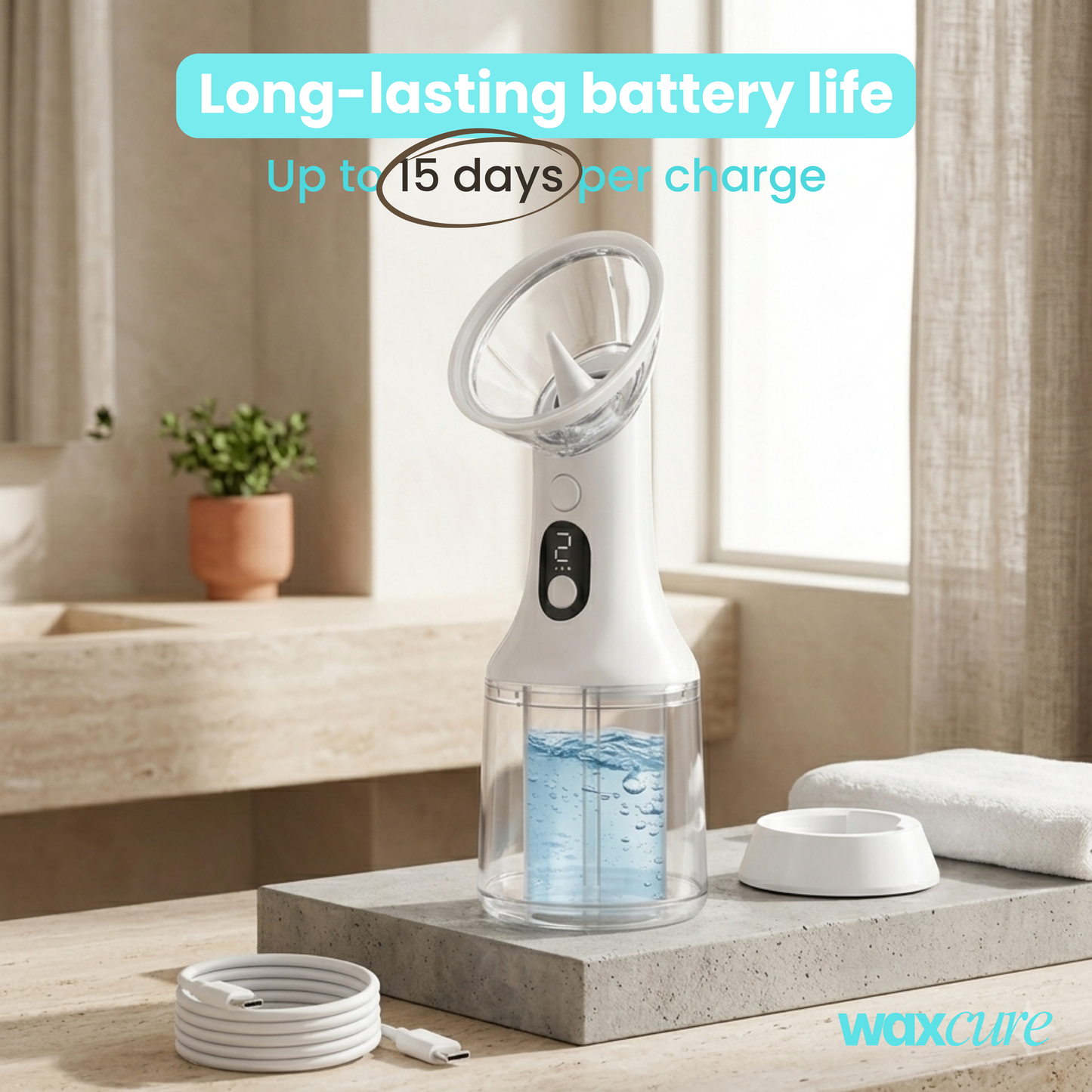 WaxCure™ Electric Ear Cleaning Irrigator