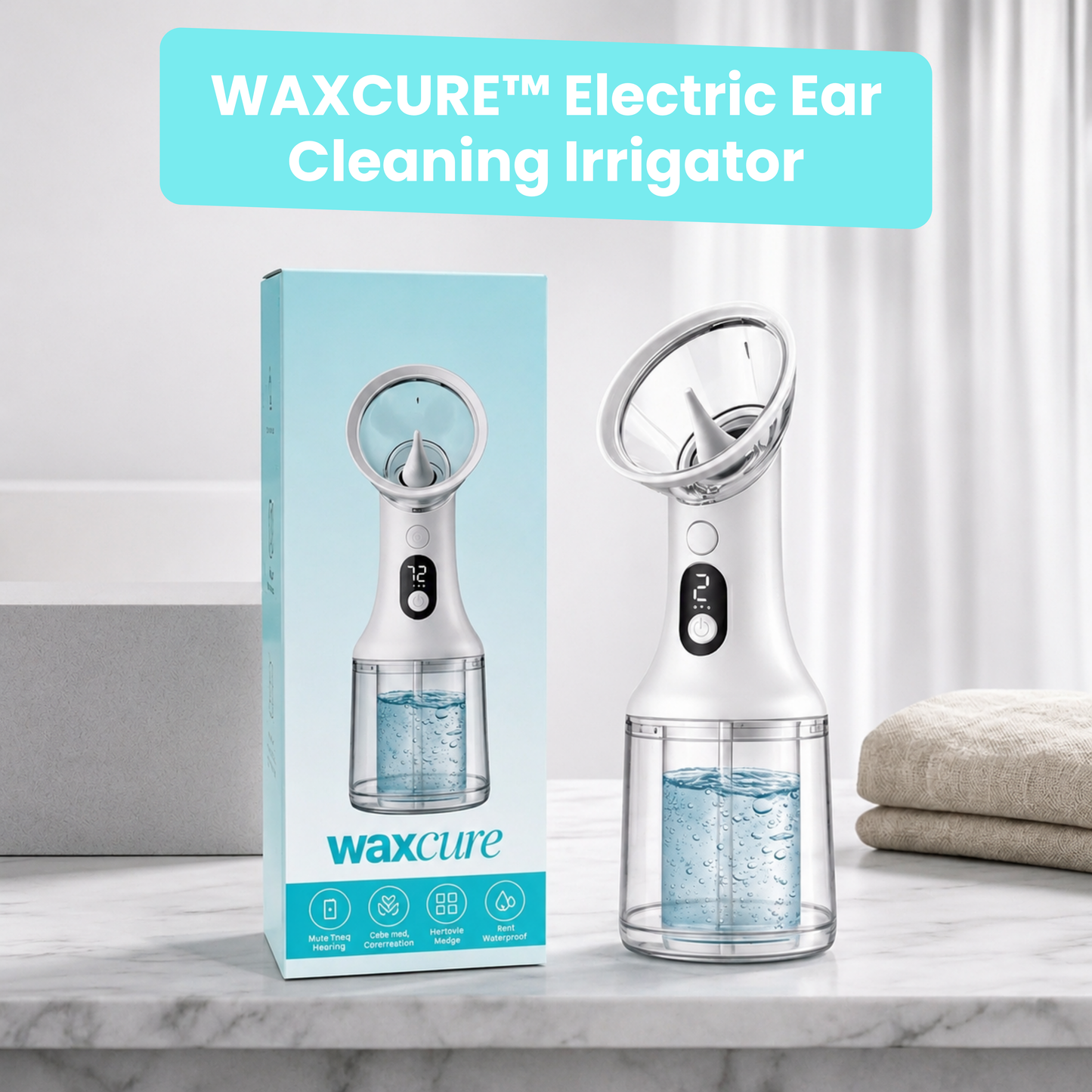 WaxCure™ Electric Ear Cleaning Irrigator